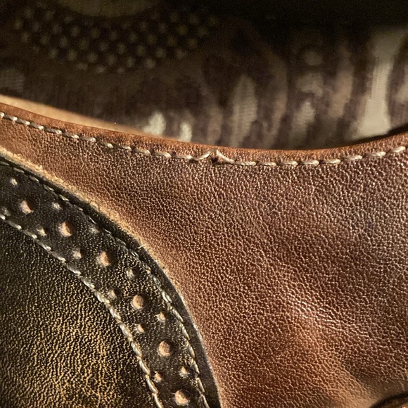 Bed Stu Dolly Tuxedo Cobbler Oxford Slip On Size 6 - Picture 5 of 11